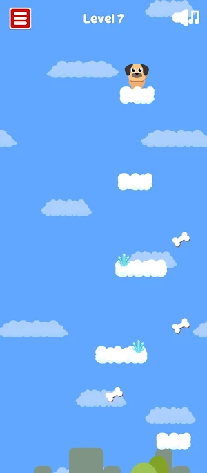 Puppy in the clouds Screenshot 2