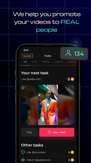 TikViral Boost Likes Followers Screenshot 0