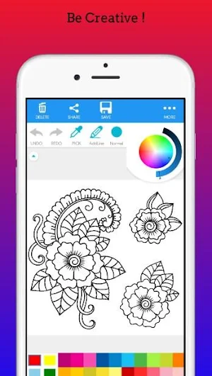 Henna Tattoo Coloring Book 2020 Screenshot 0