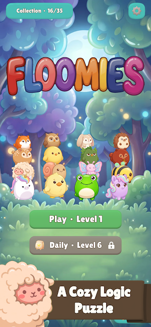 Floomies: Cozy Logic Puzzle Screenshot 0