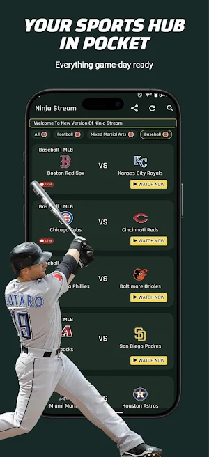 NBA live stream Sports HD Screenshot 2