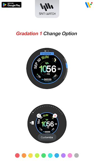 SamWatch PointColor 23 Screenshot 3