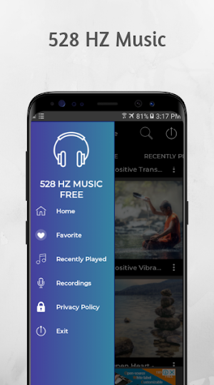 Audio 528 hertz Frequency Music Healing Meditation Screenshot 0