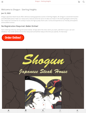 Shogun - Sterling Heights Screenshot 2
