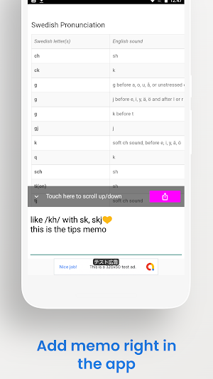 SFB-SWEDISH FOR BEGINNER Screenshot 3