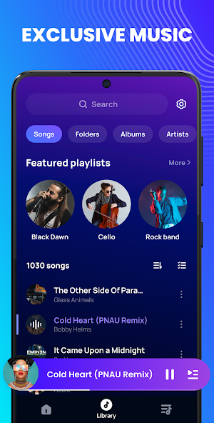 Music Player Offline & MP3 Screenshot 1