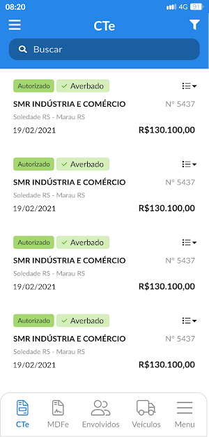 SimplesCTe Screenshot 1