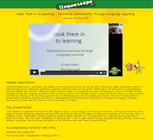 Linguascope Webinars Screenshot 2