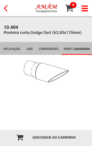 Amâm Escapamentos - Catálogo Screenshot 3