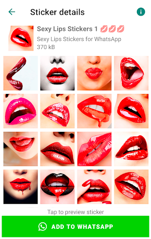 Lips Stickers for WhatsApp Screenshot 0