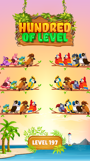 Birdy Sort: Color Sort Puzzle Screenshot 3