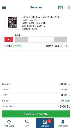 Demirler Otomotiv Screenshot 1