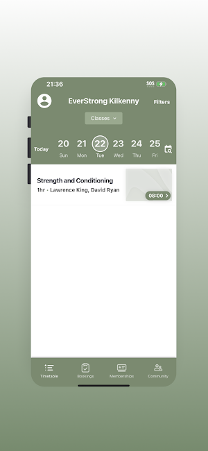 EverStrong Training Screenshot 1