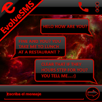 THEME EVOLVESMS SPACE RED