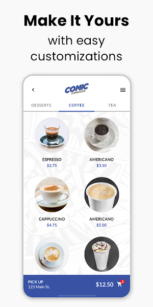 Comic Coffeehouse Screenshot 2