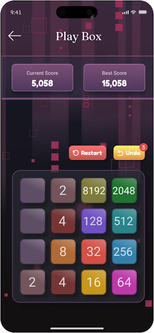 2048 - Number Puzzle Game Screenshot 1