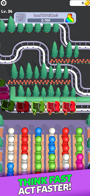 Coaster Match Screenshot 2