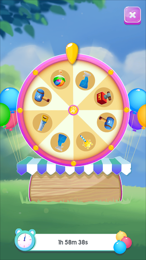 Kitty Jewel Story - Match 3 Screenshot 1
