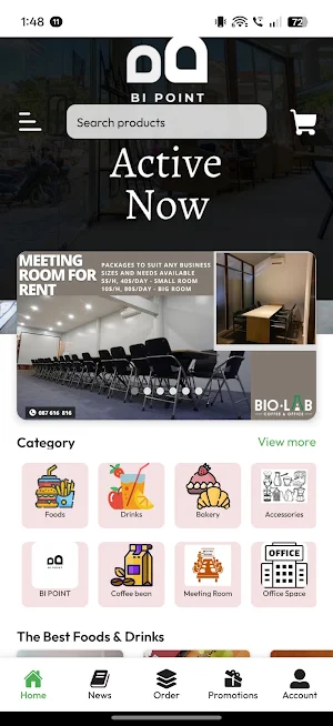 Biolab Cafe Screenshot 0