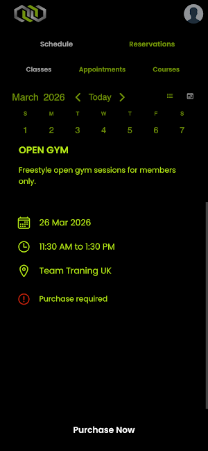 Team Training UK Screenshot 1