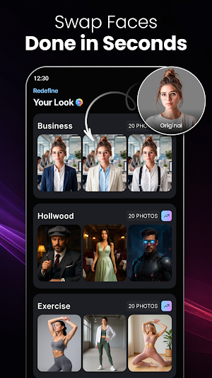 AI Face Swap - Face Editor Screenshot 1
