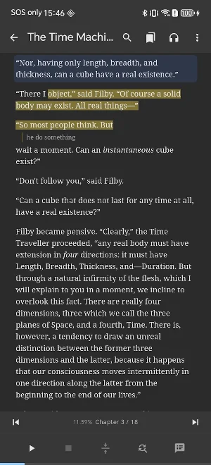Shiori ePub Reader & TTS Screenshot 2