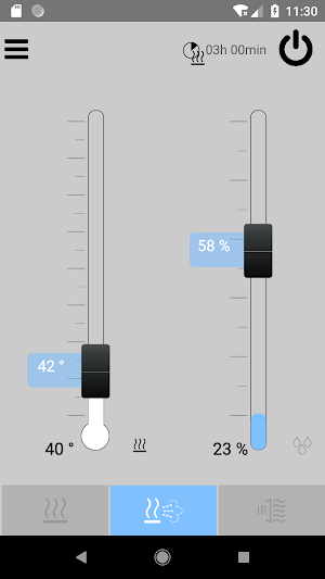 SaunaControl Screenshot 1