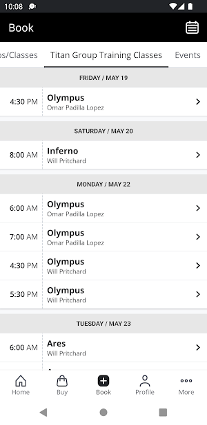 Titan Sports Performance Screenshot 1