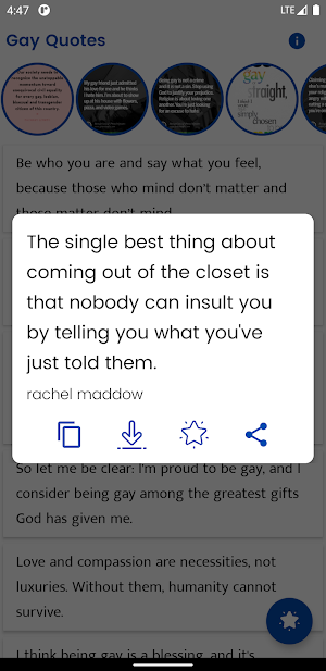 Gay Quotes and Sayings Screenshot 1