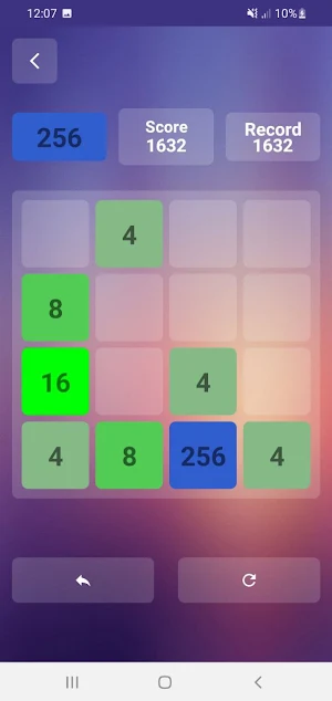 2048 Game Screenshot 1