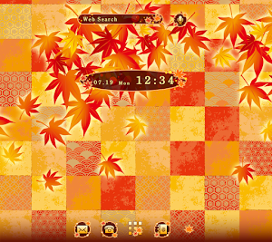 Japanese Autumn Theme +HOME Screenshot 0