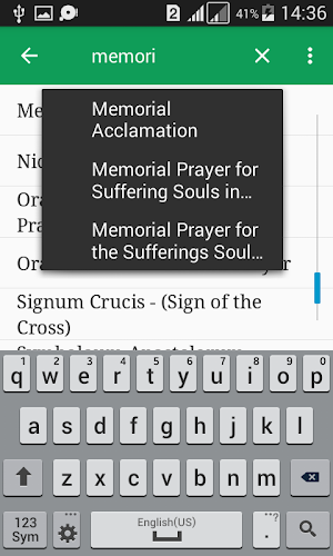 Catholic Prayers Offline Screenshot 1