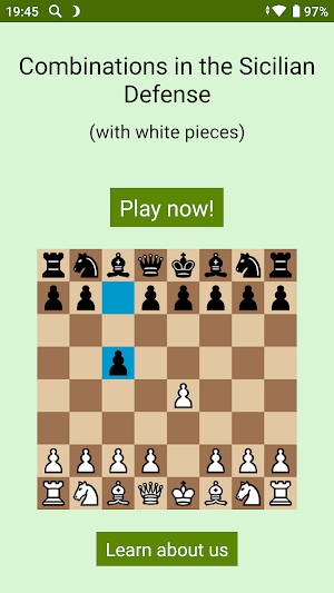 Combinations in the Sicilian Defense (full ver.) Screenshot 0