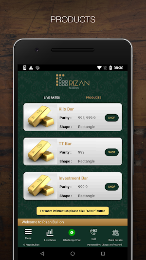 Rizan Bullion Screenshot 1