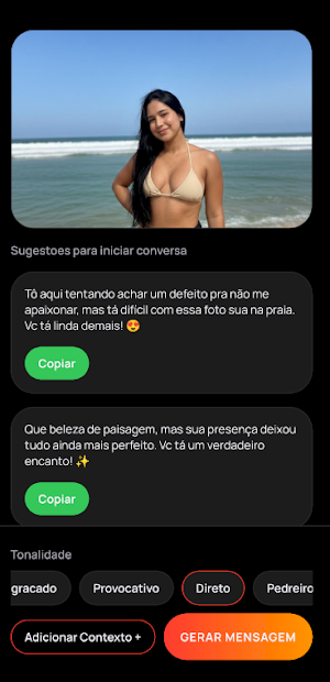 Flerta.ai - Rizz Cantadas Screenshot 1