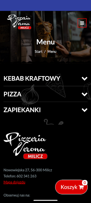 Pizzeria Verona Milicz Screenshot 0