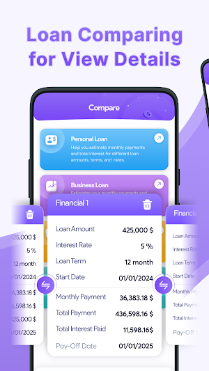 Smart Loan - EMI Calculator Screenshot 3