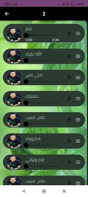 أروع أغاني عامر منيب بدون نت Screenshot 2