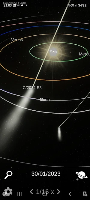 Solar System Simulator Screenshot 1
