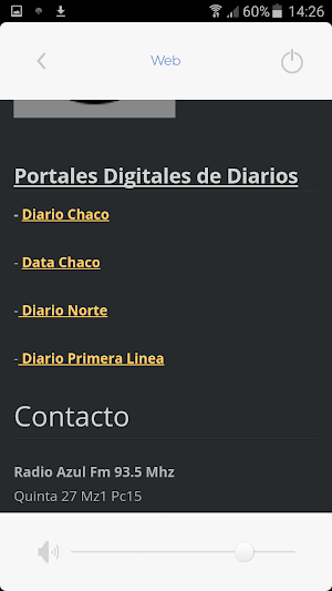 Fm Azul 93.5 Screenshot 3