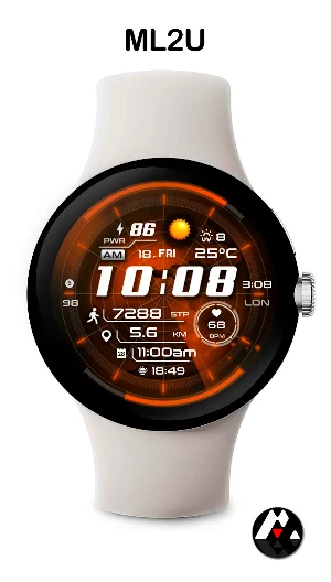 ML2U 282 Watch Face Screenshot 3