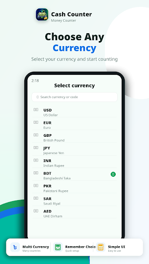 Cash Counter - Money Counter Screenshot 2