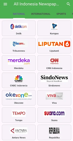 All Indonesia Newspaper Berita Screenshot 0