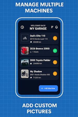 Machine Maintenance Tracker Screenshot 0