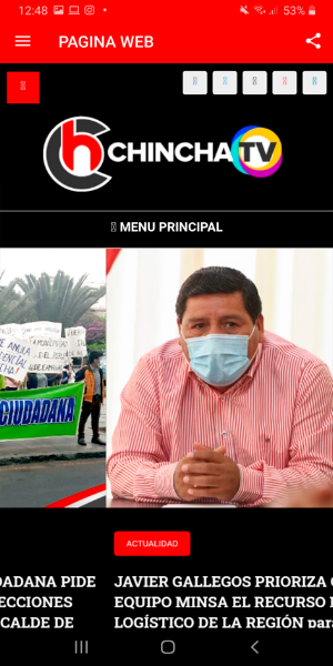 Chincha TV Screenshot 2