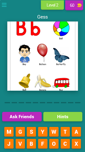 Alfhabet Quiz Screenshot 2