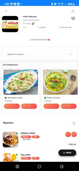 Foodizm -Food Delivery In Wani Screenshot 3