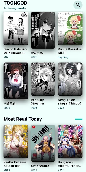 ToonGod : Manga & Manhwa Screenshot 2