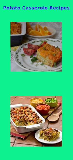 Potato Casserole Recipes Screenshot 2