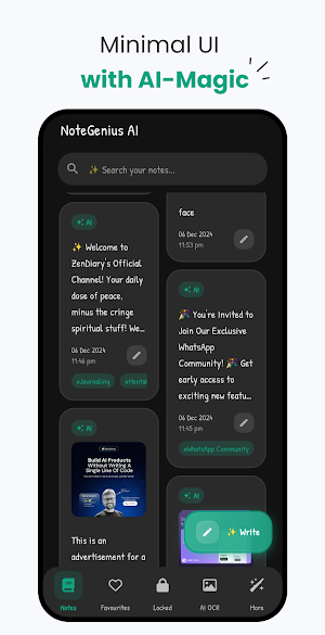 Al Notes: Smart Notes with GPT Screenshot 1